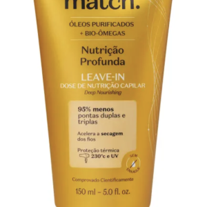Leave-In Dose de Nutrição Capilar Match Nutrição Profunda 150ml