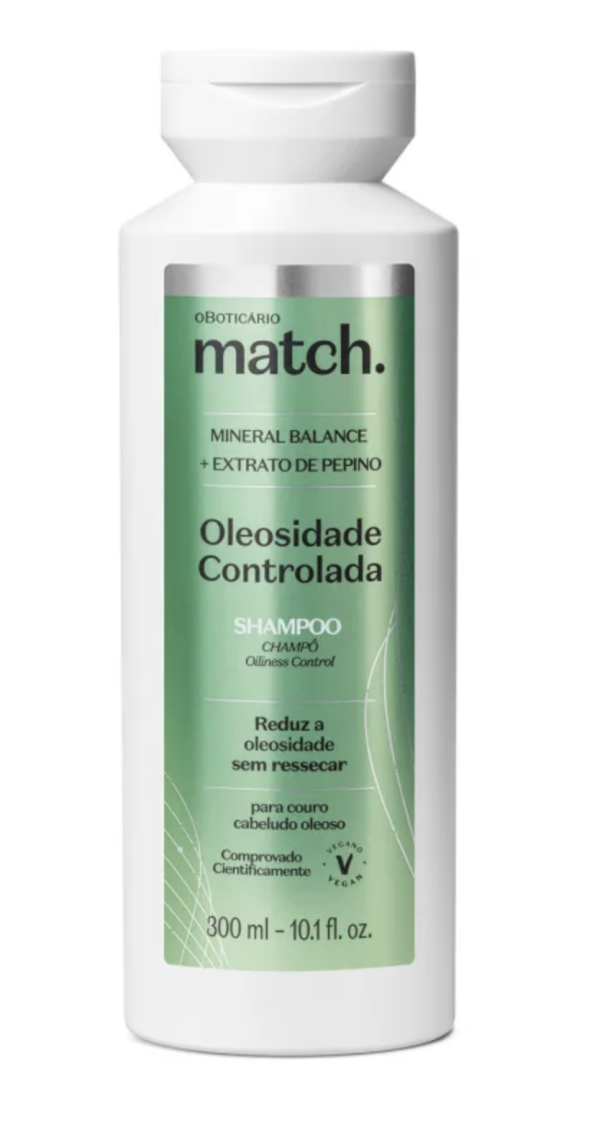 Shampoo Match Oleosidade Controlada 300ml