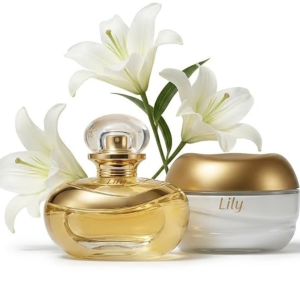 Coffret, Lily Eau de Parfum, 75ml + Creme Hidratante Acetinado Lily, 250g