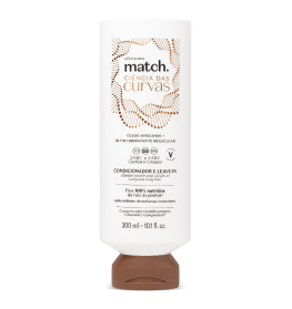Condicionador E Leave-In Match Ciência das Curvas 300ml