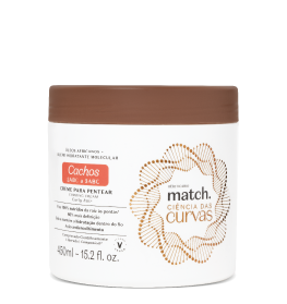 Creme Para Pentear Match Ciência das Curvas Cachos 450ml