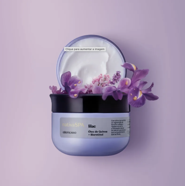 Óleo Em Creme Corporal Nativa Spa Lilac 175g - Image 2