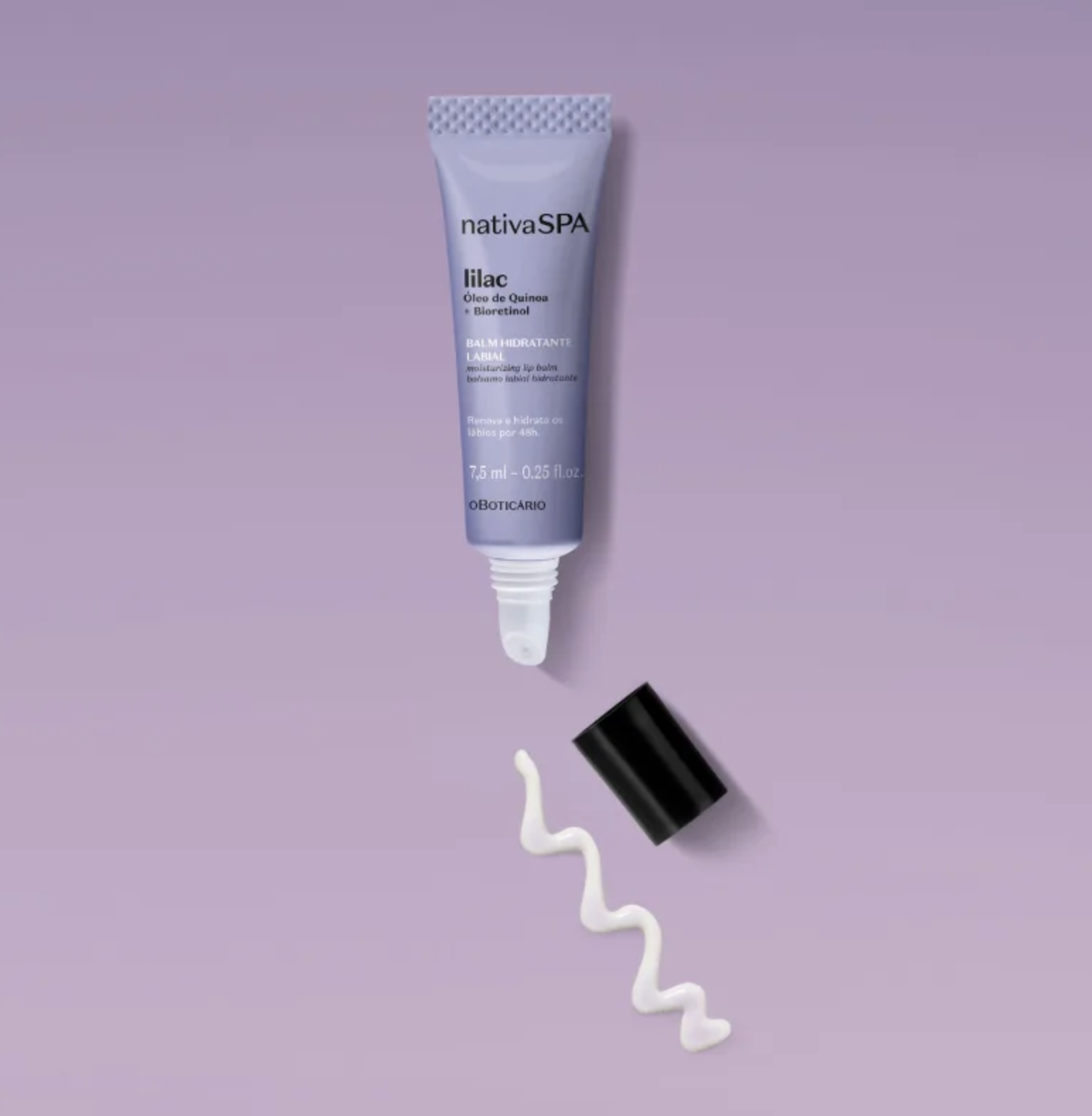 Balm Hidratante Labial Nativa Spa Lilac 7,5ml - Image 2
