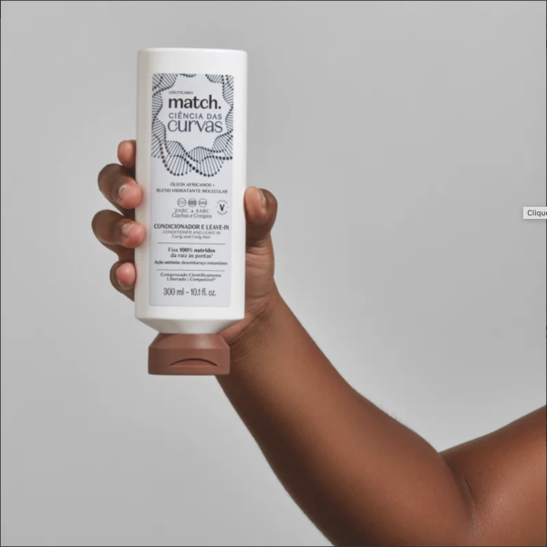 Condicionador E Leave-In Match Ciência das Curvas 300ml - Image 3