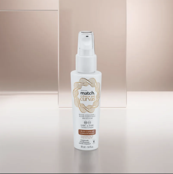 Óleo Capilar Concentrado Match Ciência das Curvas 50ml