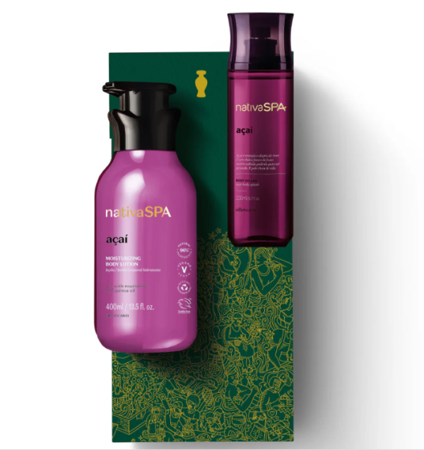 Coffret Presente de Natal Nativa SPA Açaí