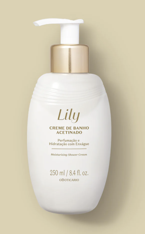CREME DE BANHO ACETINADO LILY, 250ML