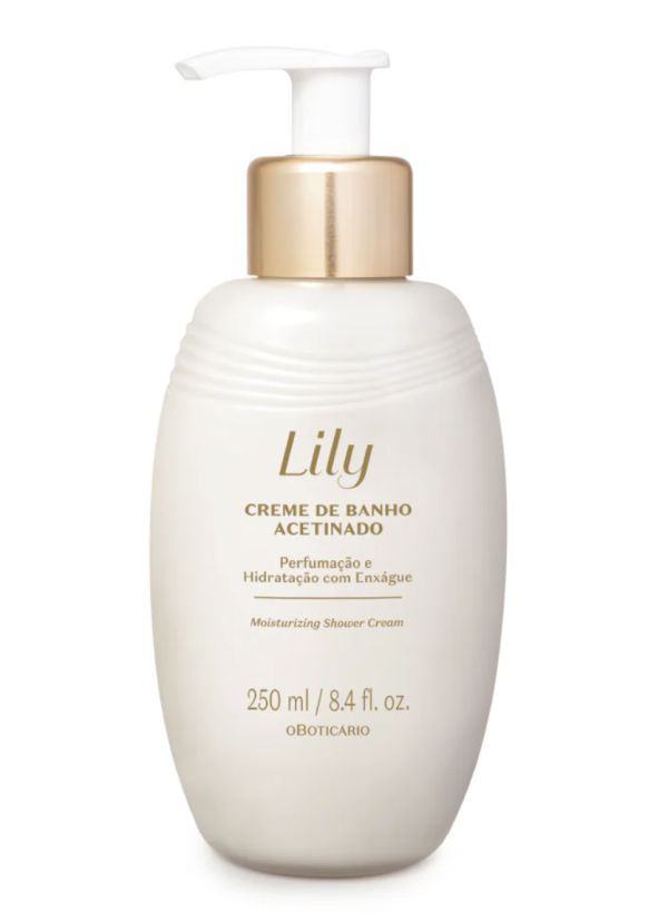 CREME DE BANHO ACETINADO LILY, 250ML