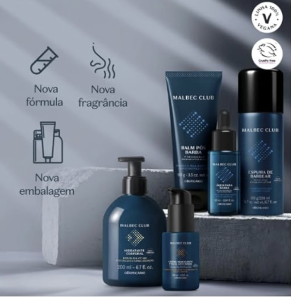 Shampoo para Barba Malbec Club 100ml