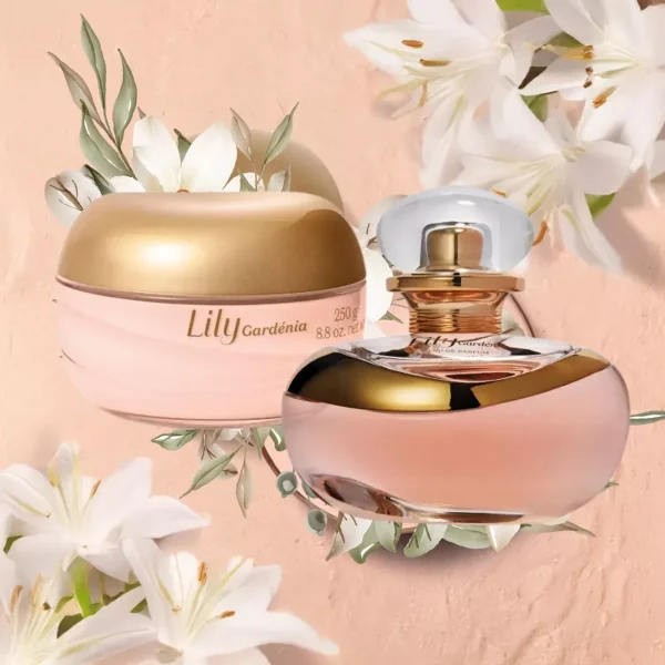 Kit Lily Gardénia: Eau De Parfum+creme Acetinado-o Boticário