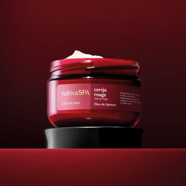 CREME FIRMADOR DE COLO 5 EM 1 NATIVA SPA CEREJA ROUGE 200G - Image 3