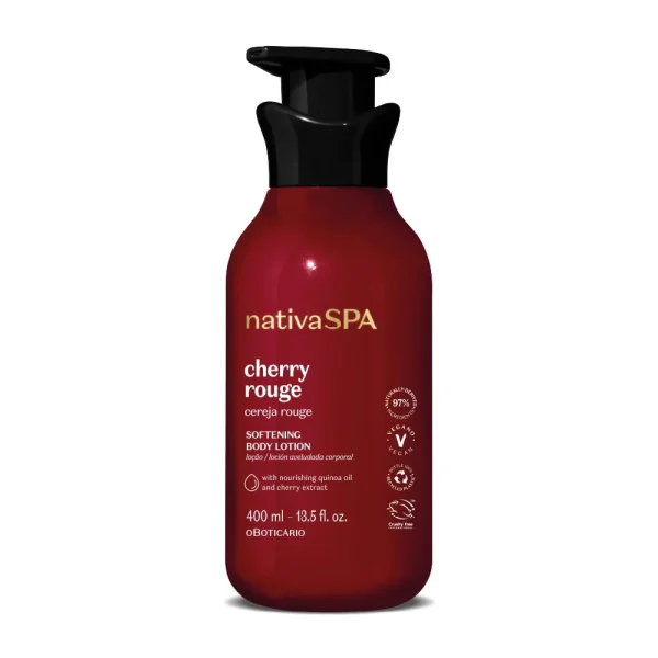 CREME FIRMADOR DE COLO 5 EM 1 NATIVA SPA CEREJA ROUGE 200G