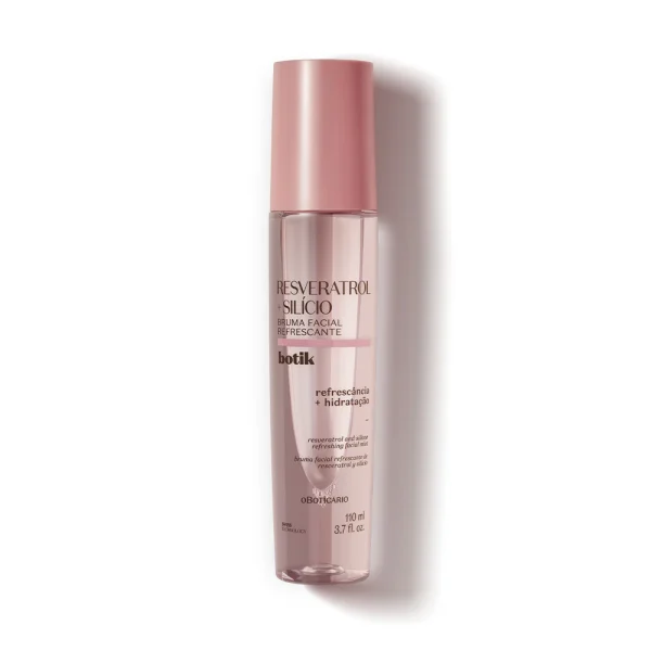 BRUMA FACIAL REFRESCANTE BOTIK RESVERATROL + SILÍCIO, 110ML