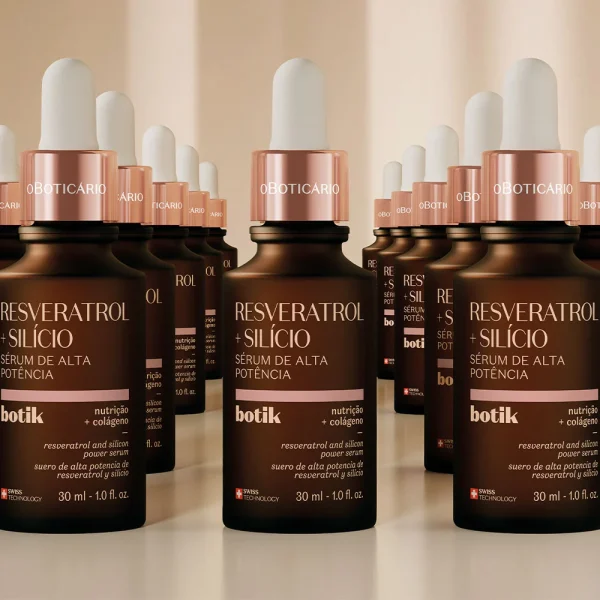 SÉRUM DE ALTA POTÊNCIA BOTIK RESVERATROL + SILÍCIO, 30ML