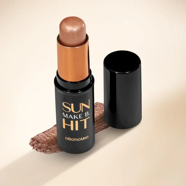 MAKE B. ILUMINADOR FACIAL EM STICK SUN HIT, Gold