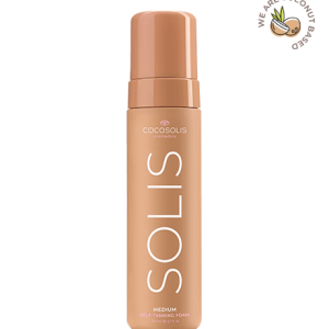 Autobronzeador Cocosolis Solis Espuma Autobronzeadora de Tonalidade Média 200ml