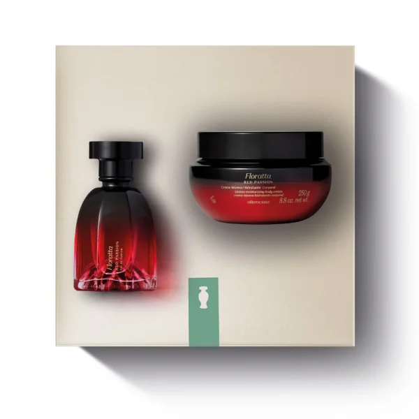 Kit Floratta Red Passion, Floratta Red Passion Eau de Parfum, 75ml + Creme Hidratante Corporal Floratta Red Passion, 250g - Image 2
