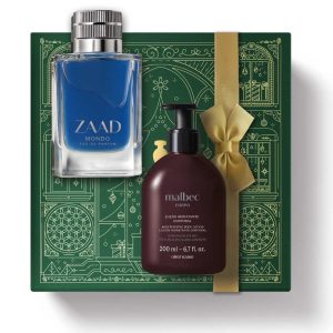 Kit de Natal Perfume Zaad Mondo Eau de Parfum, 95ml+ Loção Hidratante Corporal Malbec, 200ml