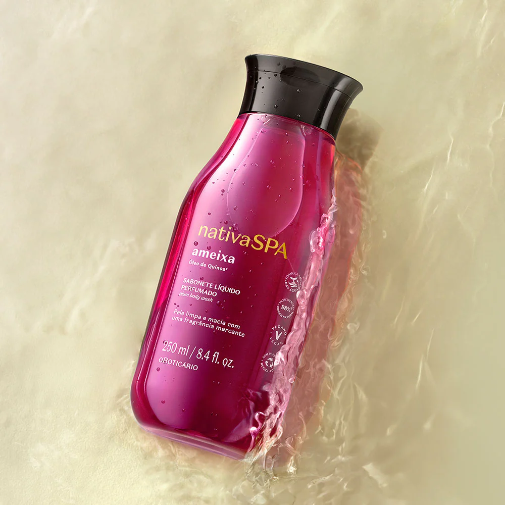 Sabonete Líquido Perfumado Nativa Spa Ameixa, 250ml - Image 2