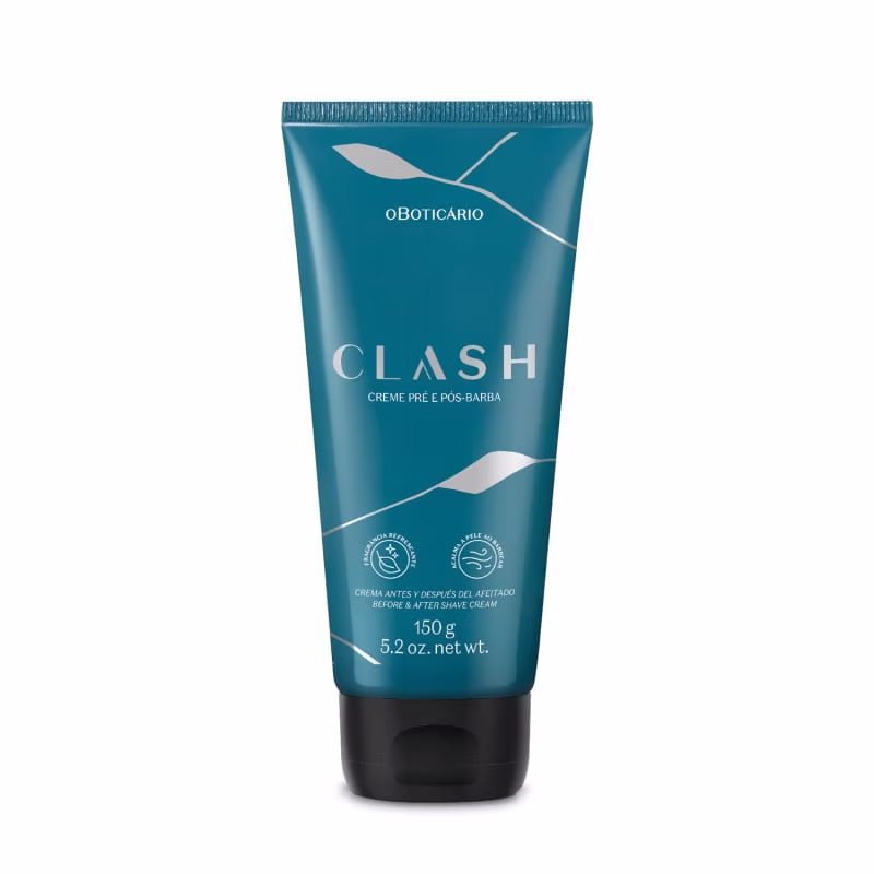 Boticario - Clash - Creme Pre e Pos-Barba 150Gr
