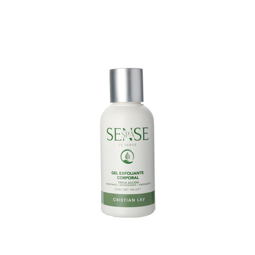 Pack Sense Spa CHÁ VERDE, gel de banho 100ml; gel esfoliante 100ml; creme corporal 100ml - Image 2