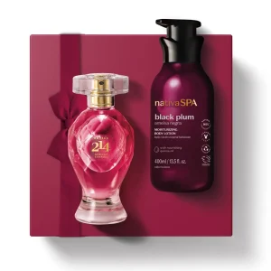 Kit de Dia do Amor Perfume Botica 214 African Sunrise + Ameixa Negra