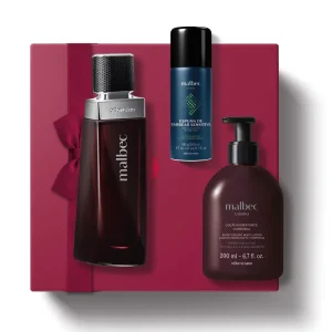 Kit de Dia do Amor Malbec EDT Loção