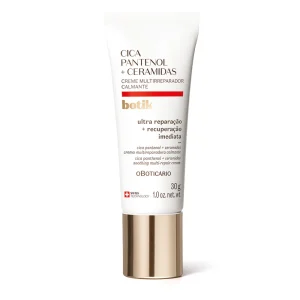 Creme multirreparador calmante Botik Cica Pantenol e Ceramidas 30g