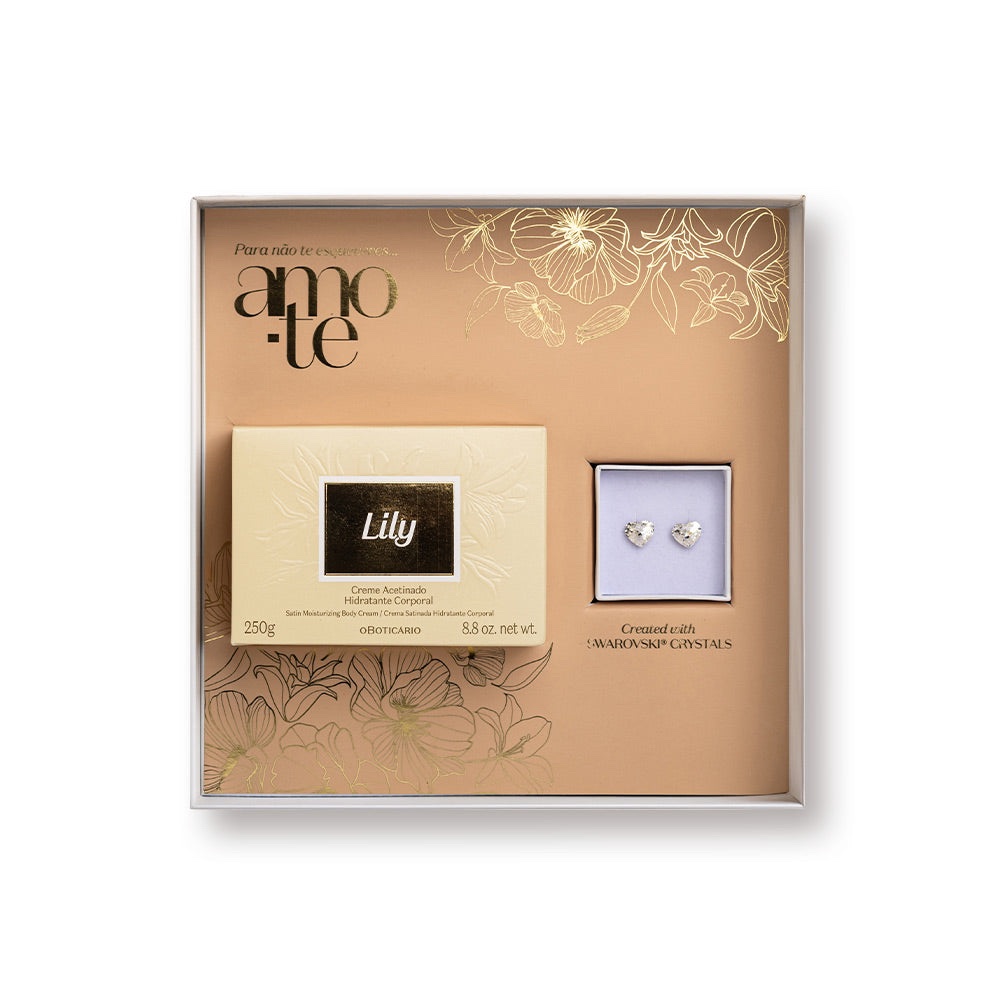 Coffret Lily Swarovski Acetinado Edição Limitada - Image 2
