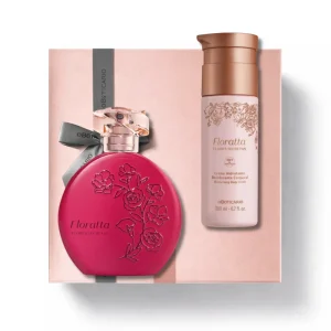 O Boticário Floratta Flores Secretas Eau de Toilette 75ml + Creme Hidratante Corporal Floratta Flores Secretas 200g Coffret