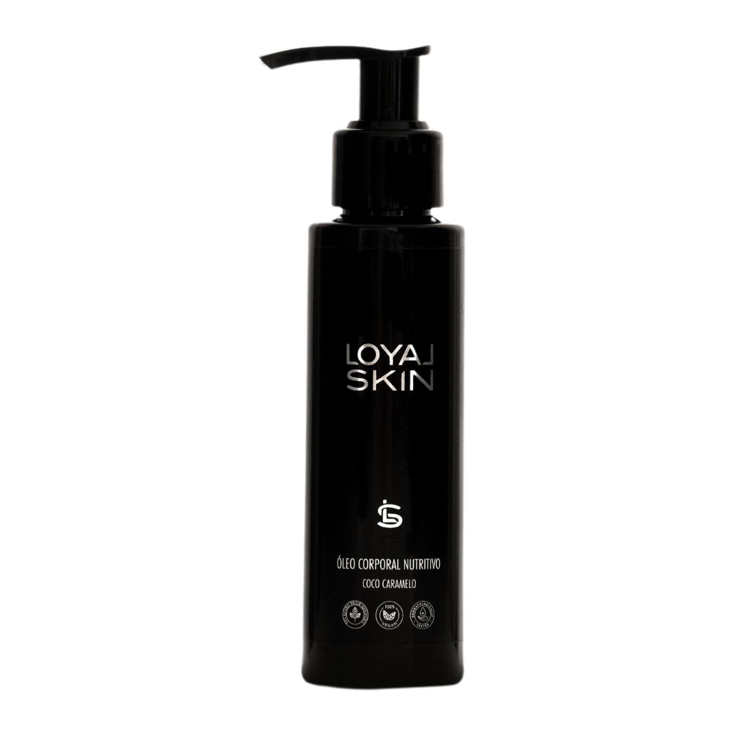 LOYAL SKIN – ÓLEO CORPORAL NUTRITIVO (COCO CARAMELO). 100ML
