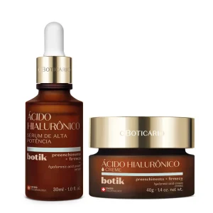 O Boticário Botik Ácido Hialurónico Sérum 30ml + Creme Facial com Ácido Hialurónico 40g Coffret
