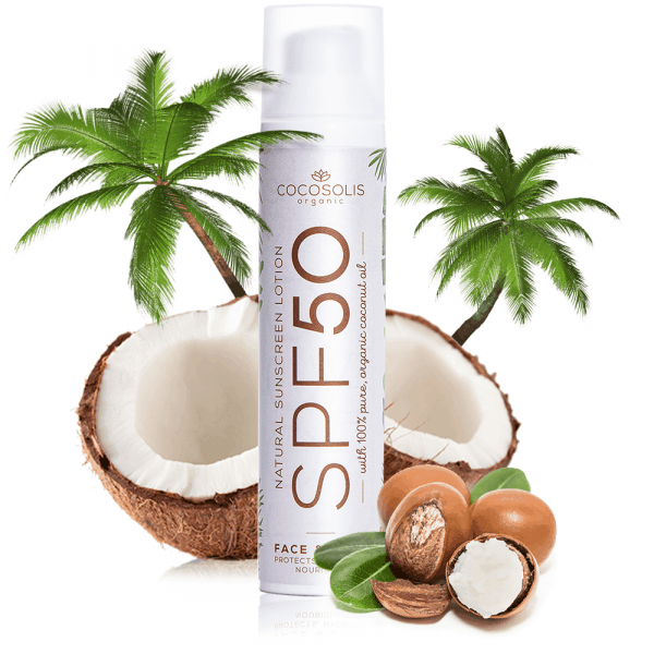 COCOSOLIS NATURAL SUNSCREEN LOTION SPF 50. 100 ML