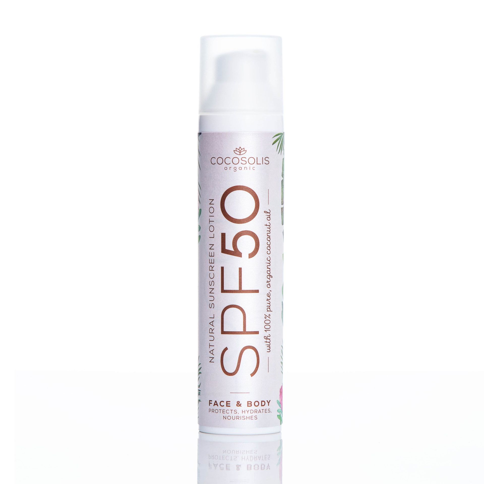 COCOSOLIS NATURAL SUNSCREEN LOTION SPF 50. 100 ML