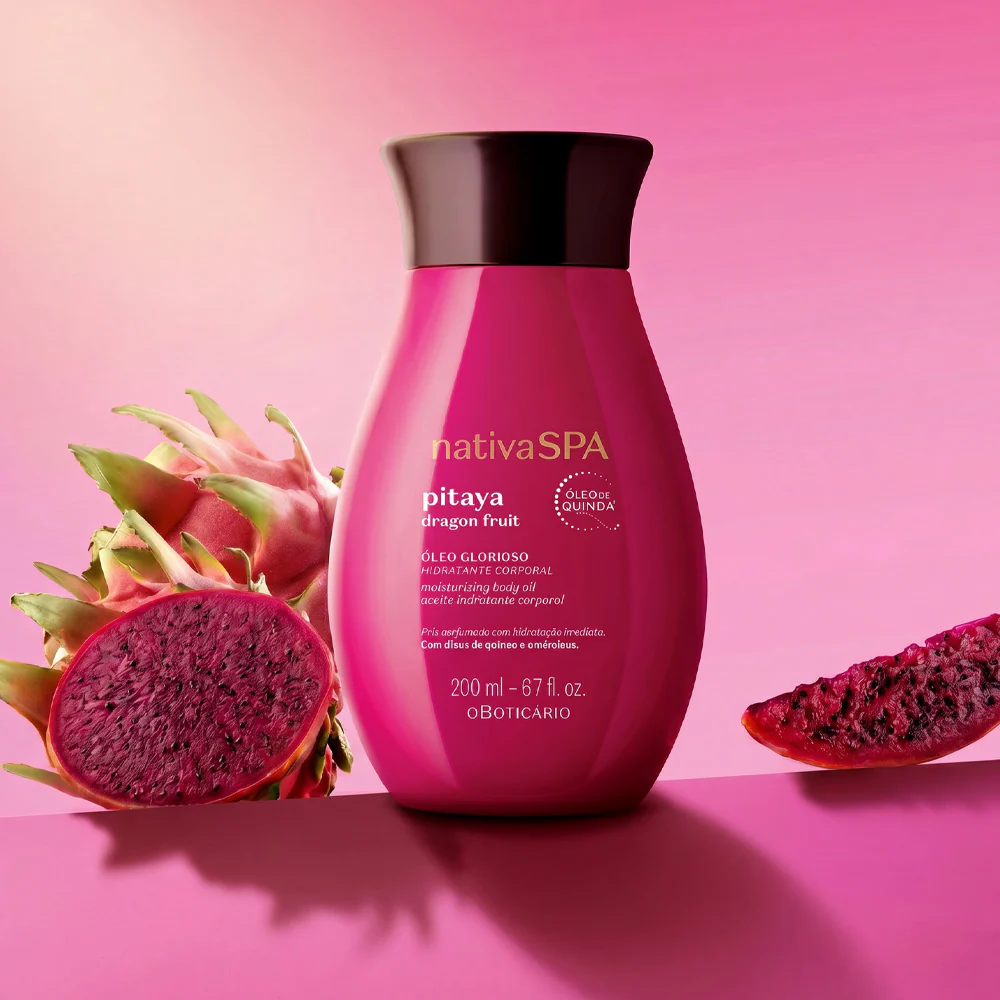 Óleo Glorioso de Banho Nativa SPA Pitaya 200ml
