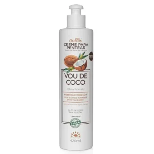 Creme para Pentear Nutrição Imediata (1A-4C) VOU DE COCO 420 ml